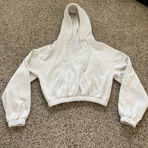 Also cropped hoodie